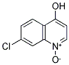 4-HYDROXY-7-CHLORO-N-OXYQUINOLINE Struktur