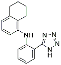 (5,6,7,8-TETRAHYDRO-NAPHTHALEN-1-YL)-[2-(1H-TETRAZOL-5-YL)-PHENYL]-AMINE Struktur