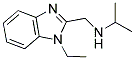 (1-ETHYL-1H-BENZOIMIDAZOL-2-YLMETHYL)-ISOPROPYL-AMINE Struktur