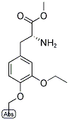 METHYL (2R)-2-AMINO-3-(3,4-DIETHOXYPHENYL)PROPANOATE Struktur