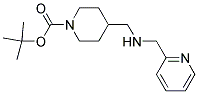 1-BOC-4-([(PYRIDIN-2-YLMETHYL)-AMINO]-METHYL)-PIPERIDINE Struktur