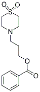 4-N-(3-BENZOYL)PROPYL THIOMORPHOLINE-1-DIOXIDE Struktur