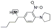 (1S)-1-(3-NITRO-4-PYRROLIDINYLPHENYL)PENTYLAMINE Struktur