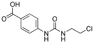 4-(([(2-CHLOROETHYL)AMINO]CARBONYL)AMINO)BENZOIC ACID Struktur