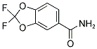 2,2-DIFLUORO-1,3-BENZODIOXOLE-5-CARBOXAMIDE Struktur