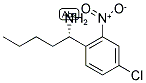 (1S)-1-(4-CHLORO-2-NITROPHENYL)PENTYLAMINE Struktur