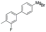 4-(3-FLUORO-4-METHYLPHENYL)PHENYLMAGNESIUM BROMIDE Struktur