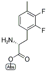 METHYL (2R)-2-AMINO-3-(2,3-DIFLUORO-4-METHYLPHENYL)PROPANOATE Struktur