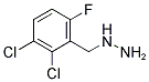 2,3-DICHLORO-6-FLUORO-BENZYL-HYDRAZINE Struktur