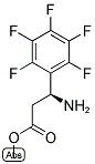 METHYL (3S)-3-AMINO-3-(2,3,4,5,6-PENTAFLUOROPHENYL)PROPANOATE Struktur