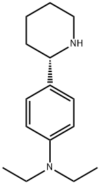 (S)-N,N-DIETHYL-4-(PIPERIDIN-2-YL)BENZENAMINE Struktur