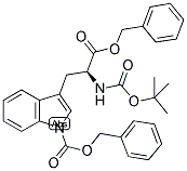 BOC-TRP(Z)-OBZL Struktur