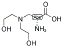 (R)-2-AMINO-3-(DIETHANOLAMINO)PROPANOIC ACID Struktur