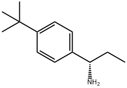 (1S)-1-[4-(TERT-BUTYL)PHENYL]PROPYLAMINE Struktur