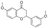 6,3'-DIMETHOXYFLAVANONE Struktur