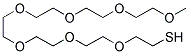 ALPHA-METHOXY-OMEGA-MERCAPTO HEPTA(ETHYLENE GLYCOL) Struktur