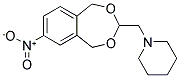 1-[(7-NITRO-1,5-DIHYDRO-2,4-BENZODIOXEPIN-3-YL)METHYL]PIPERIDINE Struktur