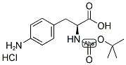 BOC-PHE(4-NH2)-OH HCL Struktur