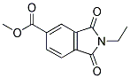 2-ETHYL-1,3-DIOXO-2,3-DIHYDRO-1H-ISOINDOLE-5-CARBOXYLIC ACID METHYL ESTER Struktur