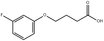 4-(3-FLUORO-PHENOXY)-BUTYRIC ACID Struktur