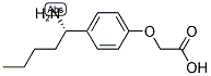 2-[4-((1S)-1-AMINOPENTYL)PHENOXY]ACETIC ACID Struktur