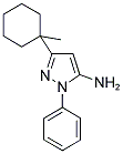 5-(1-METHYL-CYCLOHEXYL)-2-PHENYL-2H-PYRAZOL-3-YLAMINE Struktur