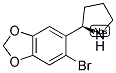 6-((2R)PYRROLIDIN-2-YL)-5-BROMO-2H-BENZO[D]1,3-DIOXOLENE Struktur