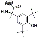 (2R)-2-AMINO-2-[3,5-BIS(TERT-BUTYL)-4-HYDROXYPHENYL]PROPANOIC ACID Struktur