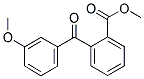 METHYL 2-(3-METHOXYBENZOYL)BENZOATE Struktur