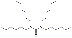 TETRAHEXYL-UREA Struktur