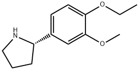 4-((2S)PYRROLIDIN-2-YL)-1-ETHOXY-2-METHOXYBENZENE Struktur