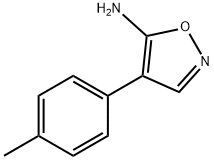 4-P-TOLYLISOXAZOL-5-AMINE Struktur