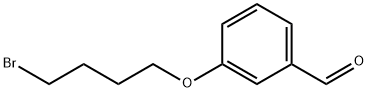 3-(4-BROMO-BUTOXY)-BENZALDEHYDE Struktur