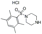 1-[(2,3,5,6-TETRAMETHYLPHENYL)SULFONYL]PIPERAZINE HYDROCHLORIDE Struktur