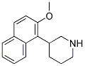 3-(2-METHOXY-NAPHTHALEN-1-YL)-PIPERIDINE Struktur