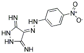 3,5-DIIMINOPYRAZOLIDIN-4-ONE (4-NITROPHENYL)HYDRAZONE Struktur