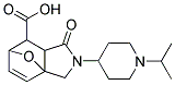 3-(1-ISOPROPYL-PIPERIDIN-4-YL)-4-OXO-10-OXA-3-AZA-TRICYCLO[5.2.1.0(1,5)]DEC-8-ENE-6-CARBOXYLIC ACID Struktur