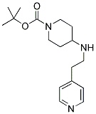 1-BOC-4-[(PYRIDIN-4-YLETHYL)-AMINO]-PIPERIDINE Struktur