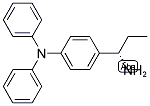 [4-((1S)-1-AMINOPROPYL)PHENYL]DIPHENYLAMINE Struktur