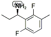 (1R)-1-(2,6-DIFLUORO-3-METHYLPHENYL)PROPYLAMINE Struktur