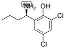 2-((1R)-1-AMINOBUTYL)-4,6-DICHLOROPHENOL Struktur