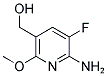 (6-AMINO-5-FLUORO-2-METHOXYPYRIDIN-3-YL)METHANOL Struktur