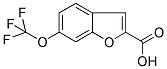 6-TRIFLUOROMETHOXY-BENZOFURAN-2-CARBOXYLIC ACID Struktur