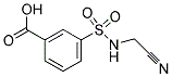 3-[[(CYANOMETHYL)AMINO]SULFONYL]BENZOIC ACID Struktur