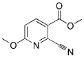 METHYL 2-CYANO-6-METHOXYNICOTINATE Struktur