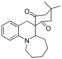 SPIRO[5,5-DIMETHYL-1,3-CYCLOHEXANEDIONE-2,6'-(5',6',6A',7',8',9',10',11'-OCTAHYDROAZEPINO[1',2'-A']QUINOLINE)] Struktur