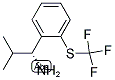 (1R)-2-METHYL-1-[2-(TRIFLUOROMETHYLTHIO)PHENYL]PROPYLAMINE Struktur