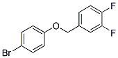 4-BROMOPHENYL-(3,4-DIFLUOROBENZYL)ETHER Struktur