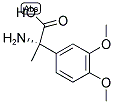 (2S)-2-AMINO-2-(3,4-DIMETHOXYPHENYL)PROPANOIC ACID Struktur