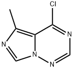 4-CHLORO-5-METHYL-IMIDAZO[5,1-F][1,2,4]TRIAZINE Struktur